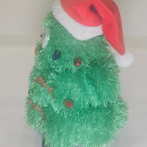 Sound N Light Plush Animated Rocking Around The Christmas Tree Lighted Moving - Picture 3 of 8